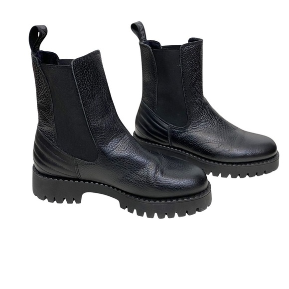 Pajar Nureia Chelsea Boots Black Pull On - Picture 2 of 7